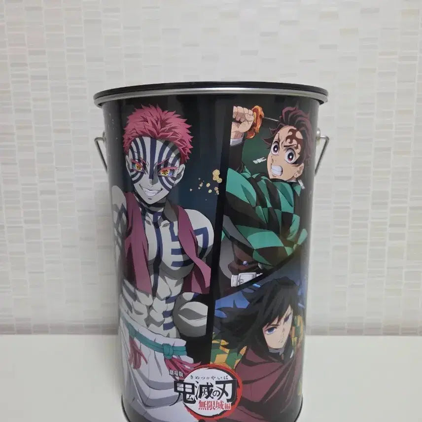 [BUNJANG] Demon Slayer Akaza, Tanjiro, and Giyu Iron Basket / [희귀/일본직구] 귀멸의 칼날 무한성편 철제 바스켓 (아카자/탄지로/기