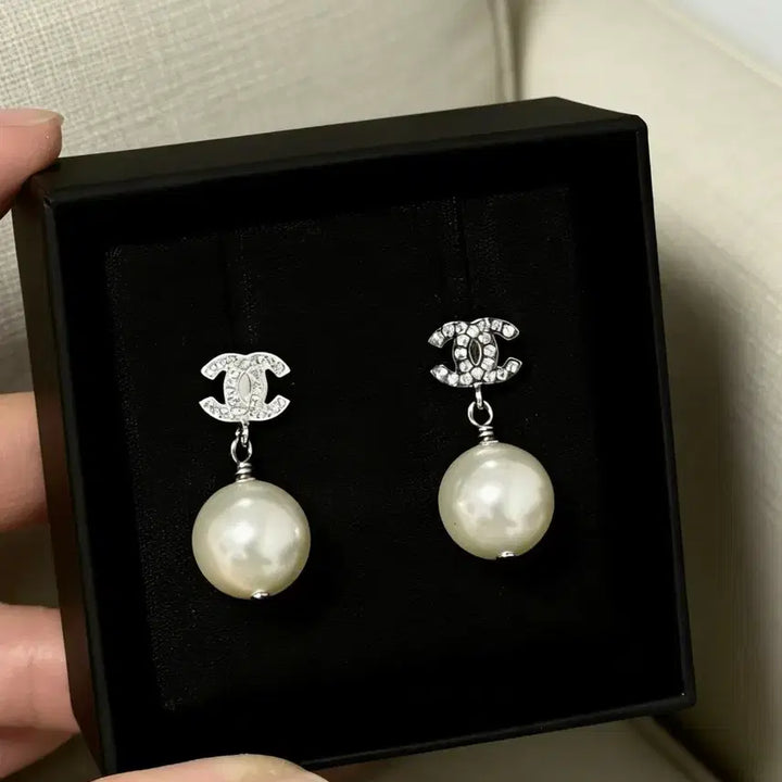 [BUNJANG] Chanel Pearl Earrings / 샤넬 진주 귀걸이