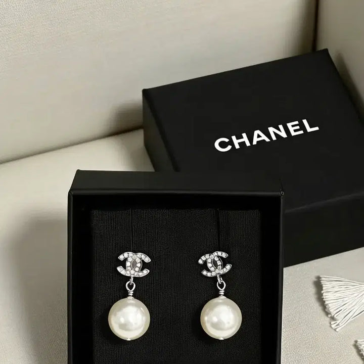 [BUNJANG] Chanel Pearl Earrings / 샤넬 진주 귀걸이