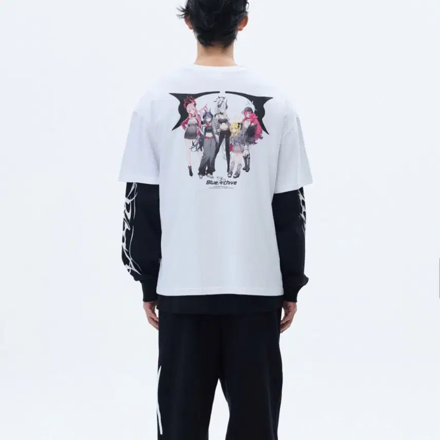 [BUNJANG] Blue Archive Official T-shirt XL / 블루아카이브 공식 티셔츠 미개봉 판매