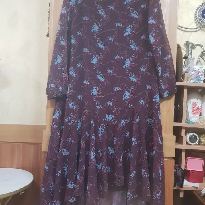 [BUNJANG] NANING9 Flower Long Dress / NANING9 플라워 롱 원피스(66)