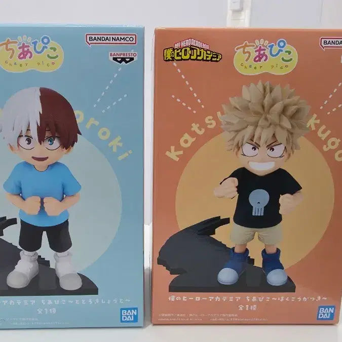 [BUNJANG] Bakugo &amp; Todoroki ChiaPico Figures / 바쿠고 쇼토 치아피코 판매