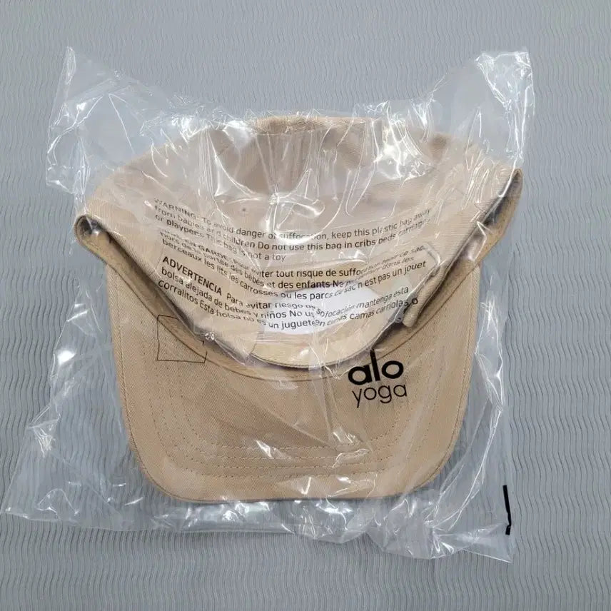 [BUNJANG] ALO Yoga Cotton Ball Cap Beige / ALO 요가 볼캡 모자 베이지
