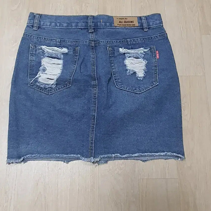 [BUNJANG] Denim Mini Skirt / 데님 스커트 청치마