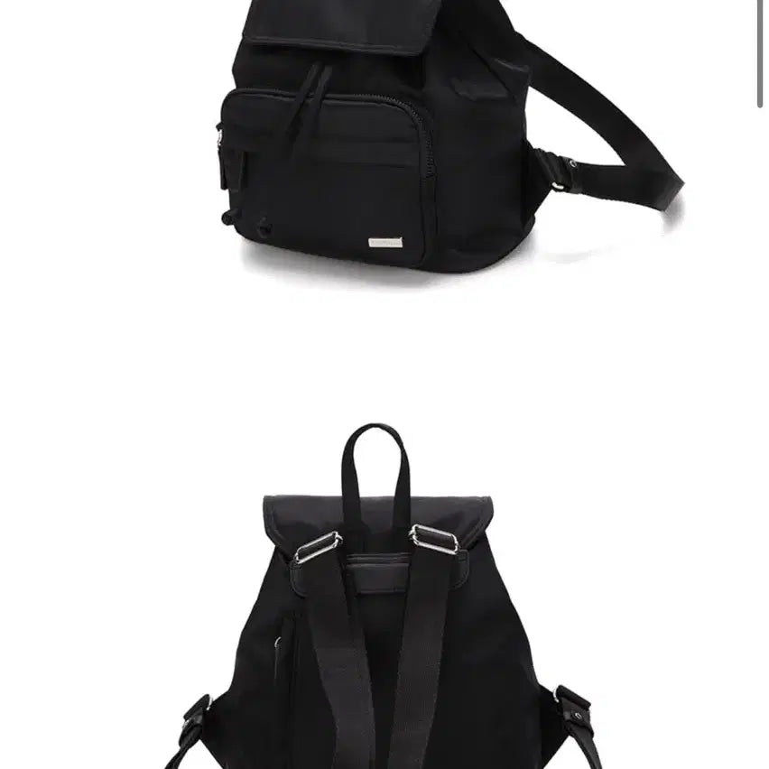 [BUNJANG] Kangol Day Retrocore Mini Backpack Black / 캉골 데이 레트로코어 미니 백팩 블랙