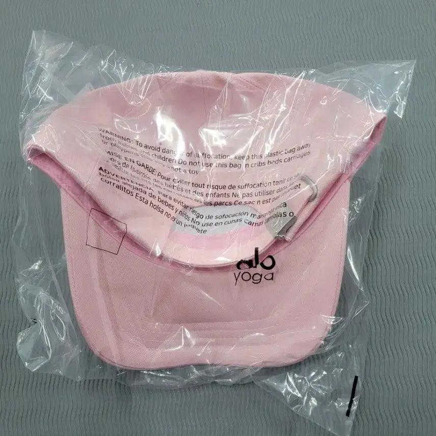 [BUNJANG] ALO Yoga Strawberry Milk Ball Cap Hat / ALO 요가 핑크 볼캡 모자