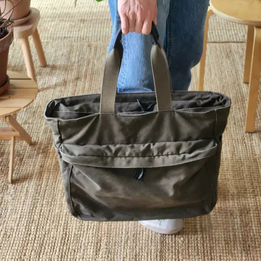 [BUNJANG] Porter Beat Canvas Tote Bag / 요시다 포터 Porter Beat 토트백 숄더백 카키
