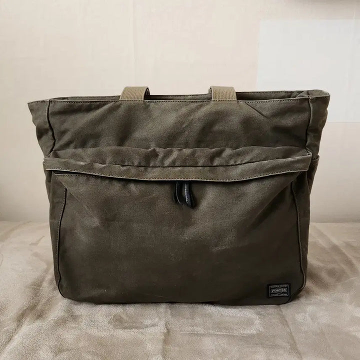 [BUNJANG] Porter Beat Canvas Tote Bag / 요시다 포터 Porter Beat 토트백 숄더백 카키