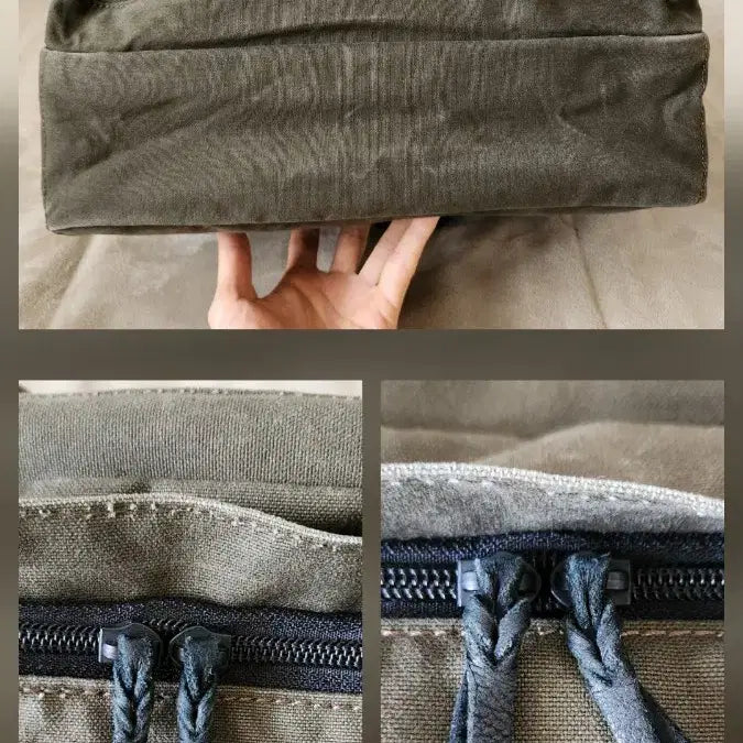 [BUNJANG] Porter Beat Canvas Tote Bag / 요시다 포터 Porter Beat 토트백 숄더백 카키