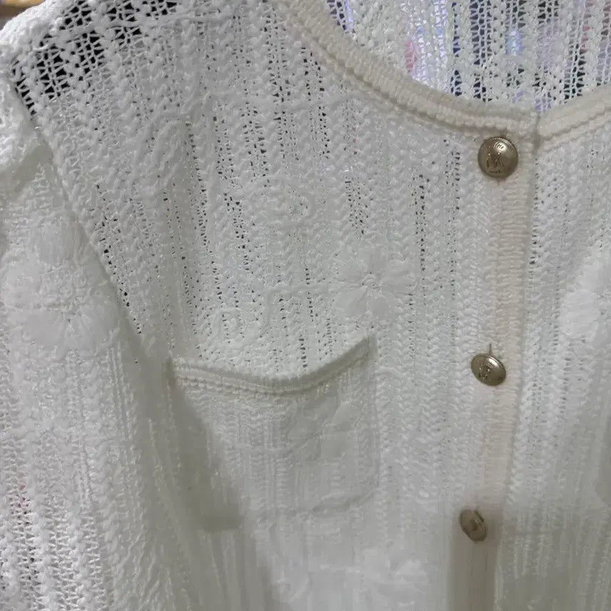 [BUNJANG] It MICHAA Short Sleeve Cardigan (Size 55) / 잇미샤 반팔 가디건  55사이즈