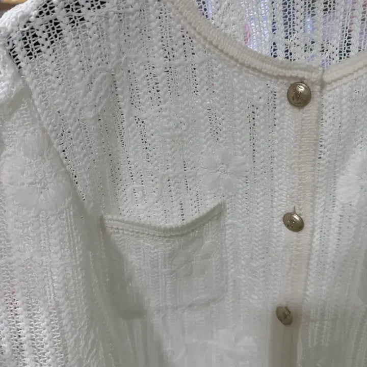 [BUNJANG] It MICHAA Short Sleeve Cardigan (Size 55) / 잇미샤 반팔 가디건  55사이즈