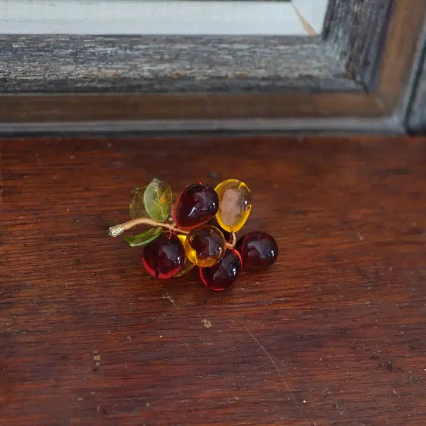 [BUNJANG] Murano Glass Vintage Grape Cluster Object / 이테리 무라노 빈티지 포도오브제