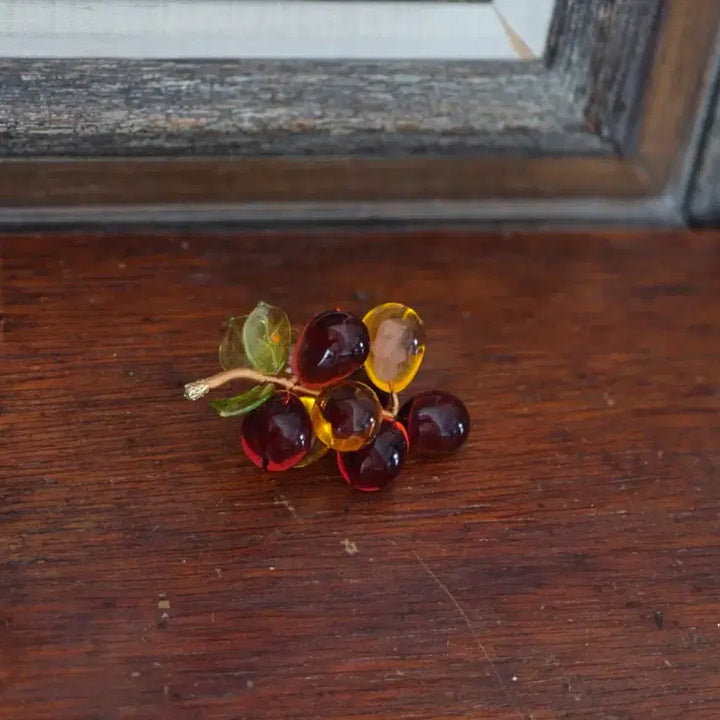 [BUNJANG] Murano Glass Vintage Grape Cluster Object / 이테리 무라노 빈티지 포도오브제