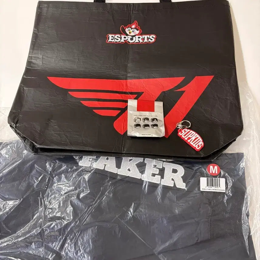 [SOLD OUT] [M] 빠더너스xT1티원 자켓 페이커 마킹+타포린백+키링