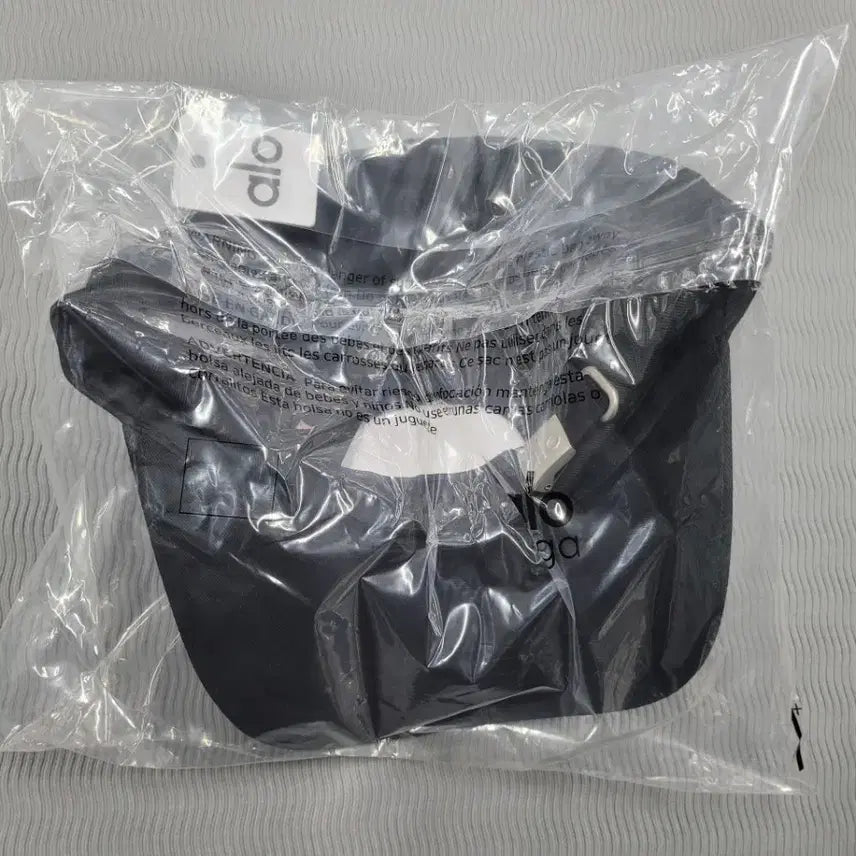 [BUNJANG] ALO Black Cotton Ball Cap Hat / ALO 블랙 코튼 볼캡 모자