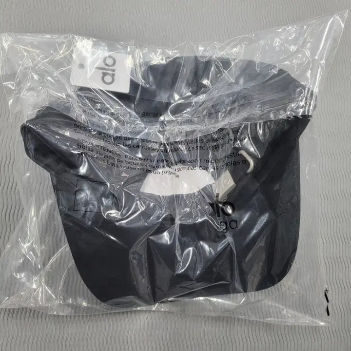 [BUNJANG] ALO Black Cotton Ball Cap Hat / ALO 블랙 코튼 볼캡 모자