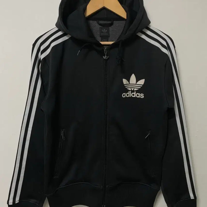 [SOLD OUT] 55-66 아디다스 오리지널 기능성 스판 후드집업 정품