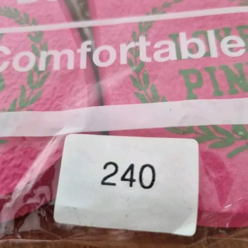 [BUNJANG] Pink Slippers Size 240 / 핑크색 슬리퍼 240 사이즈