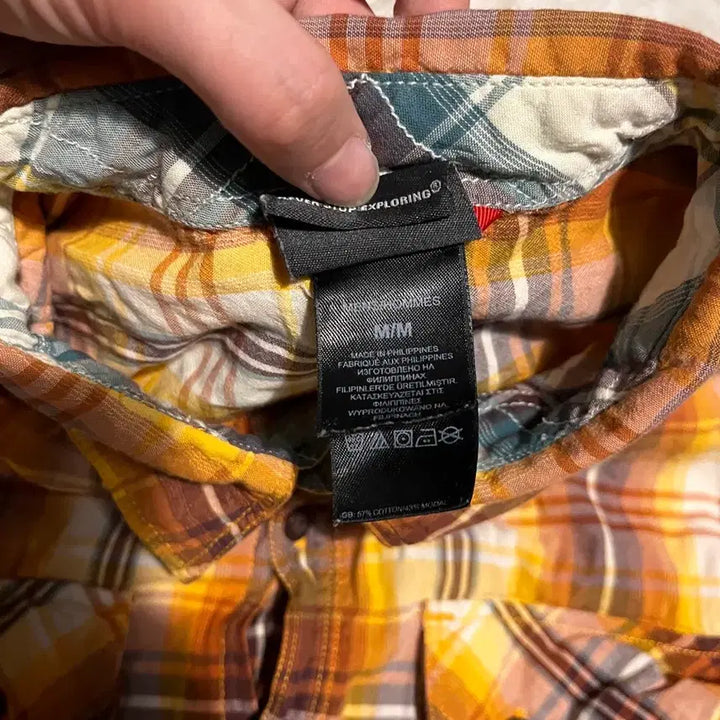[BUNJANG] The North Face Checkered Shirt / 노스페이스 체크셔츠 M