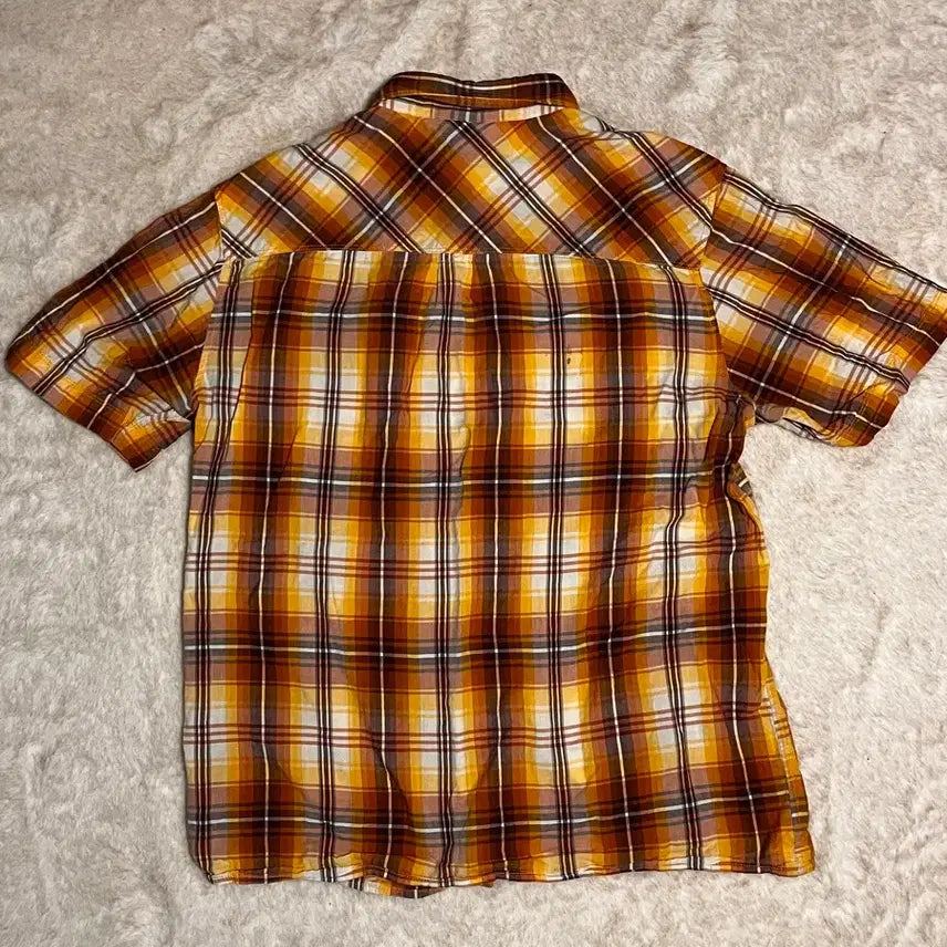 [BUNJANG] The North Face Checkered Shirt / 노스페이스 체크셔츠 M
