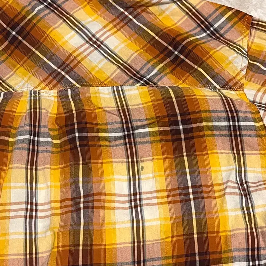 [BUNJANG] The North Face Checkered Shirt / 노스페이스 체크셔츠 M