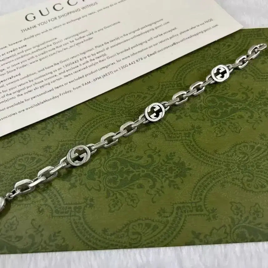 [BUNJANG] Gucci Silver Bracelet / 구찌 실버 팔찌