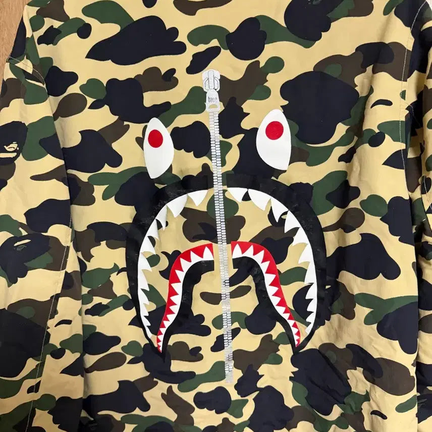 [BUNJANG] BAPE Yellow Camo Jacket XXL / 베이프황계카모자켓 xxl (정품)
