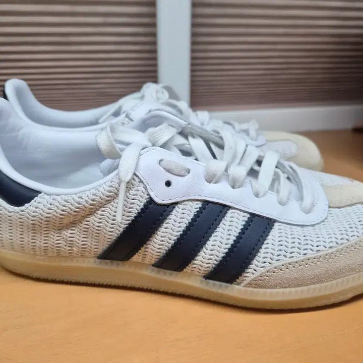 [BUNJANG] Adidas Samba OG White/Night Indigo Sneakers (JH5633) / 아디다스 삼바 OG - 화이트:나이트인디고 (JH5633)