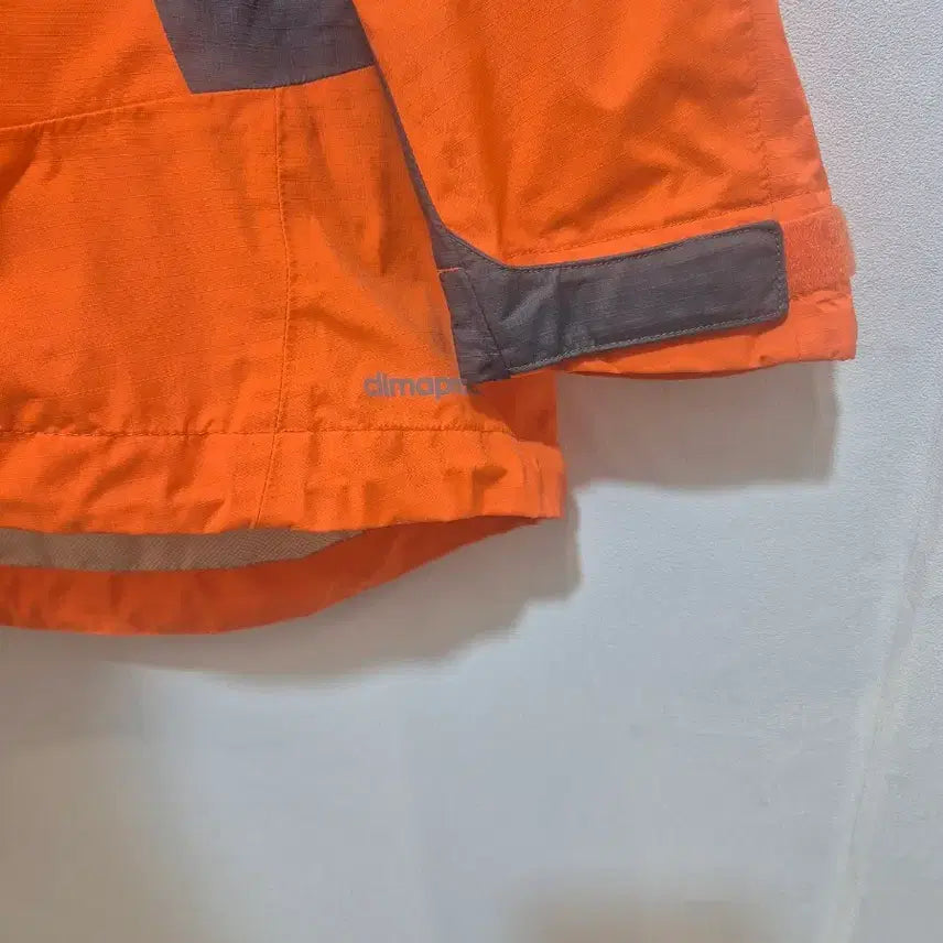 [BUNJANG] Adidas Orange Hooded Zip-Up Jacket Size 95 / 아디다스 오렌지색 후드 집업  95사이즈