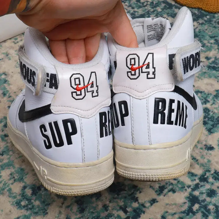 [BUNJANG] Supreme x Nike Air Force 1 High &