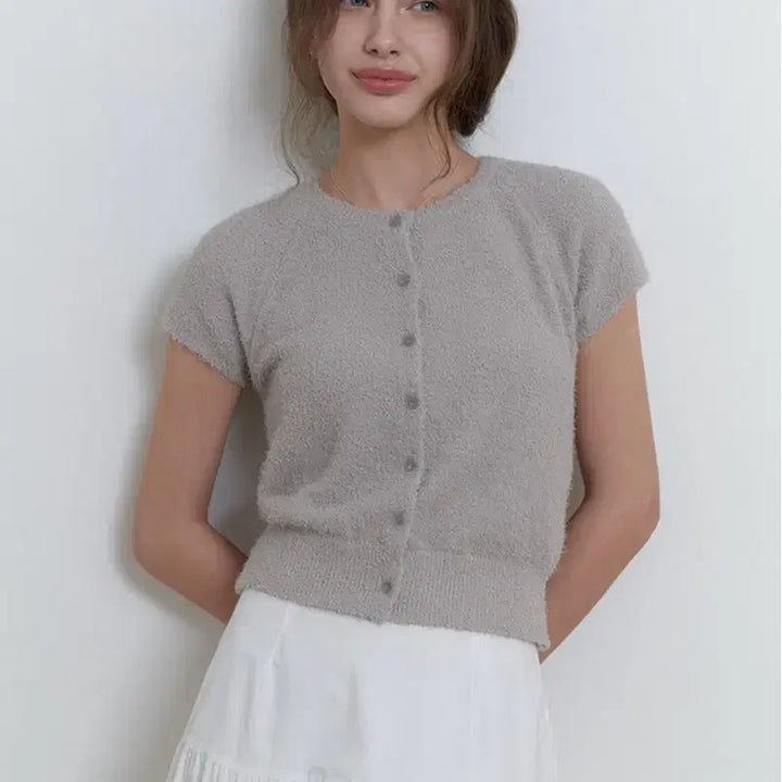 [BUNJANG] Riel Sugary Half Cardigan / 리엘 sugary half cardigan