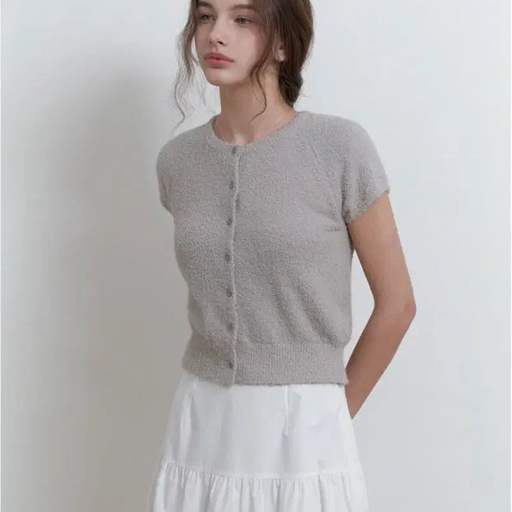 [BUNJANG] Riel Sugary Half Cardigan / 리엘 sugary half cardigan