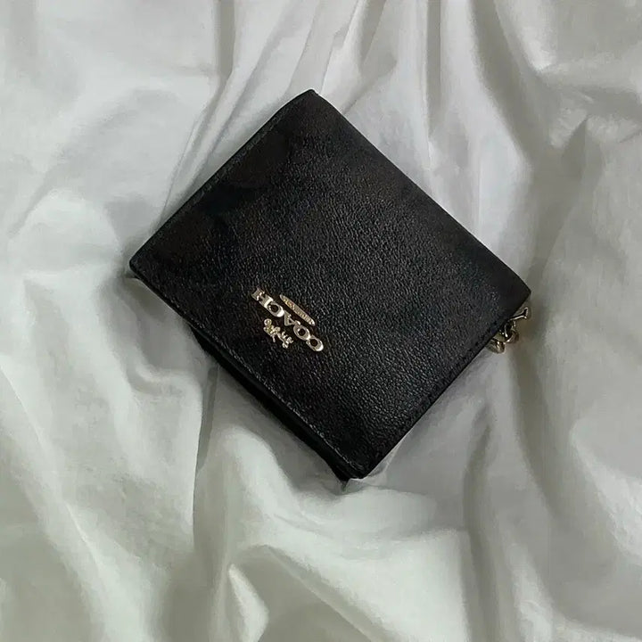 [BUNJANG] Coach Signature Leather Cardholder / 코치 카드지갑 가죽 시그니처