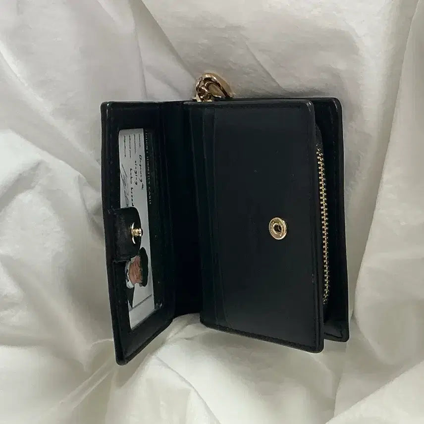 [BUNJANG] Coach Signature Leather Cardholder / 코치 카드지갑 가죽 시그니처