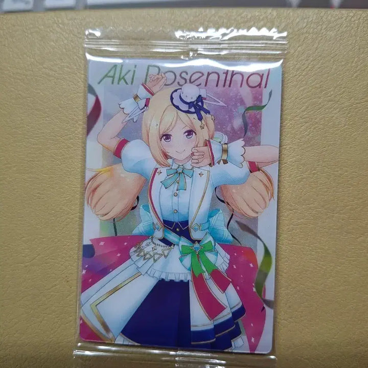 [BUNJANG] Hololive 1st Generation Aki Rosenthal Wafer Photocard / 홀로라이브 1기생 아키 로젠탈 웨하스 포토카드 미개봉 새제품