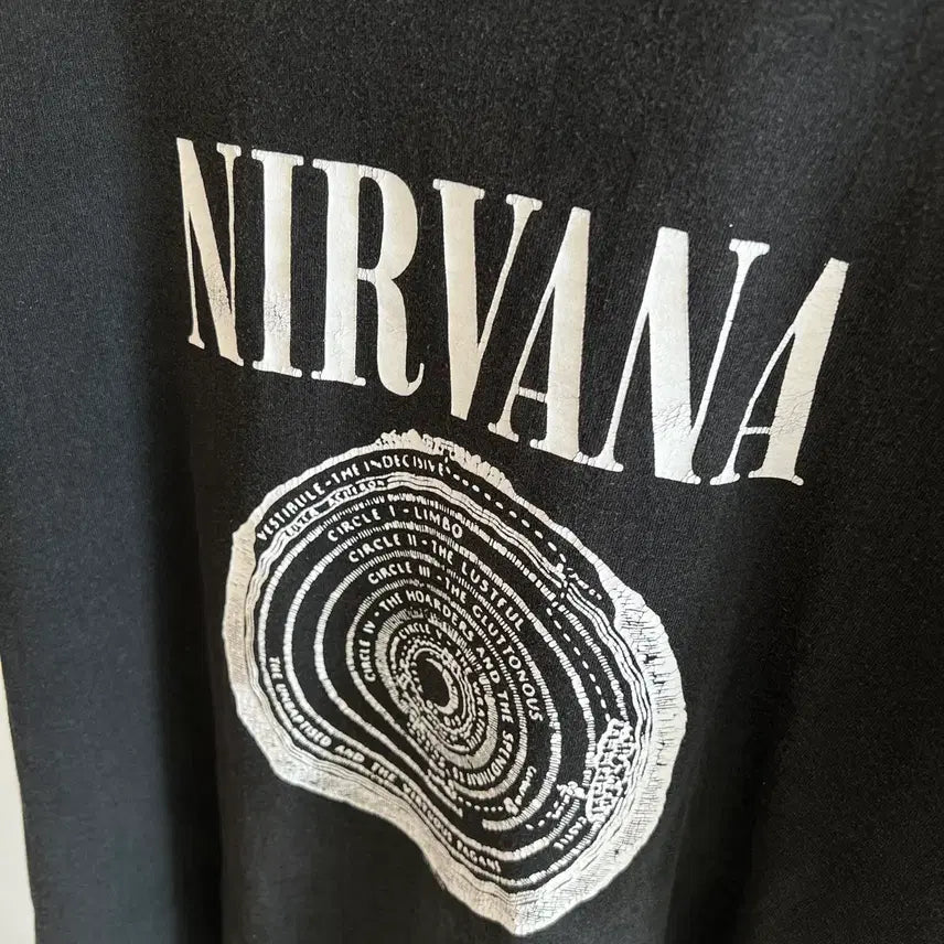 [BUNJANG] Nirvana Vestibule Vintage T-shirt / [L] 00s 너바나 NIRVANA VESTIBULE 티셔츠 빈티지 밴드