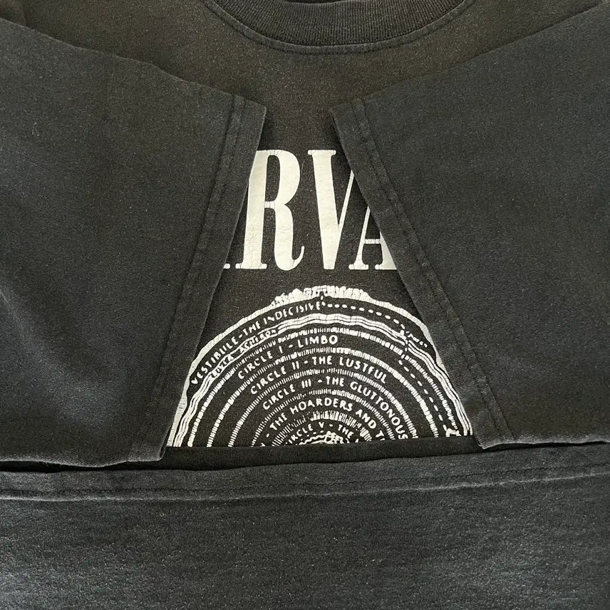 [BUNJANG] Nirvana Vestibule Vintage T-shirt / [L] 00s 너바나 NIRVANA VESTIBULE 티셔츠 빈티지 밴드