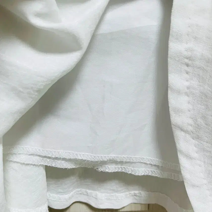 [BUNJANG] Ivory A-Line Summer Frill Skirt (Free Size) / (새상품)아이보리A라인 여름 프릴스커트(FREE)