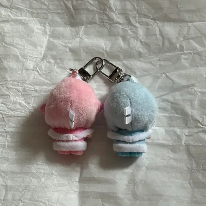 [BUNJANG] Sanrio Chibitomo Secret Kiki&amp;Lala Snow Spirit Keyring / 산리오 치비토모 시크릿 눈의 정령 키키라라 키링