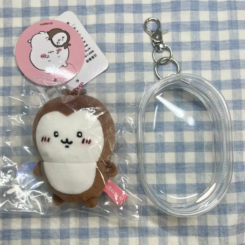 [SOLD OUT] 치이카와 풍뎅이 마스코트 +투명 파우치 세트