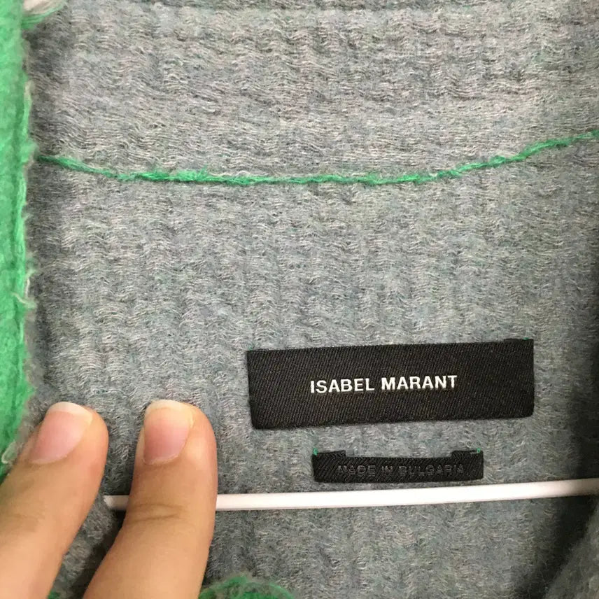 [BUNJANG] Isabel Marant Virgin Wool Shirt Jacket - Green (Size 36) / 이자벨마랑 정품 버진울 셔츠 자켓 36