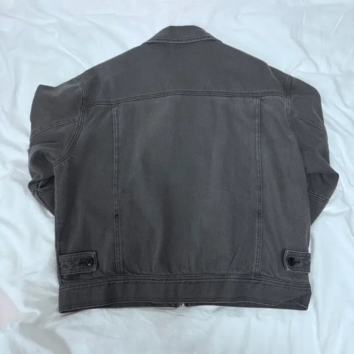 [BUNJANG] In Silence Garment Dyed Mechanic Jacket Charcoal / 인사일런스 가먼트다잉 메카닉 자켓 CHARCOAL