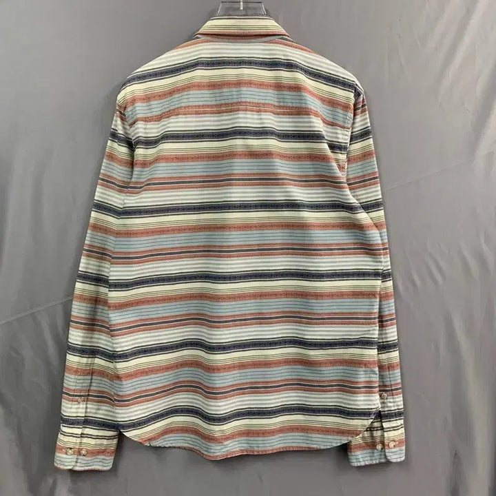 [BUNJANG] Kolon Sport Ethnic Stripe Pocket Shirt / L 코오롱 시리즈 에스닉 스트라이프 포켓 셔츠
