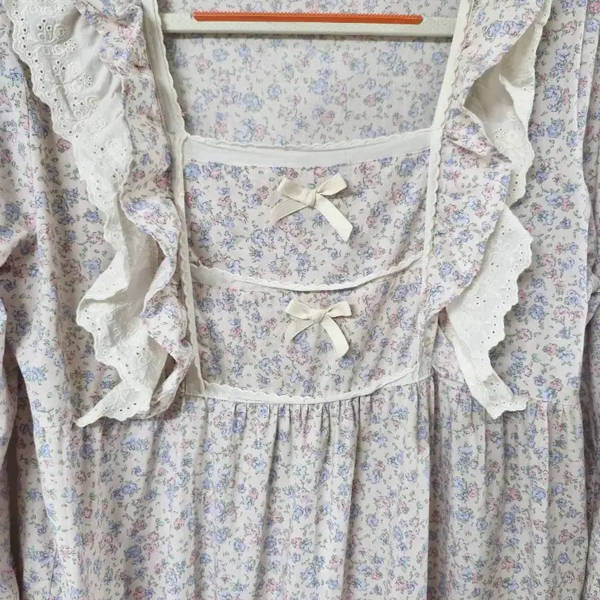 [BUNJANG] Ulala 7-part Sleepwear Dress / 울랄라 잠옷 7부원피스