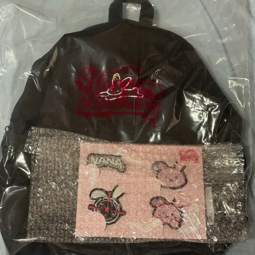 [SOLD OUT] (미개봉 ) 하나코 나나 생일 굿즈 백팩 와펜세트
