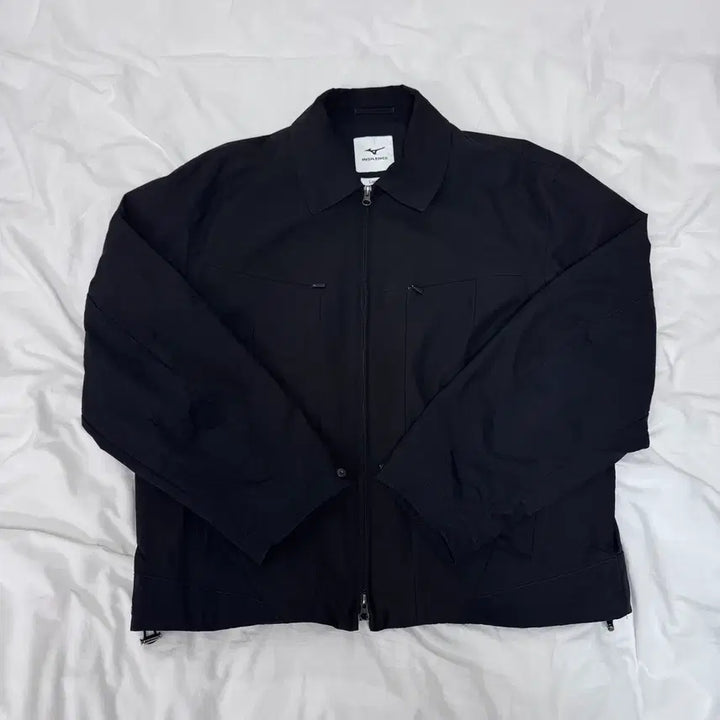 [BUNJANG] Insilence x Mizuno Obsidian Jacket Black / [인사일런스 X 미즈노]옵시디언 자켓 BLACK