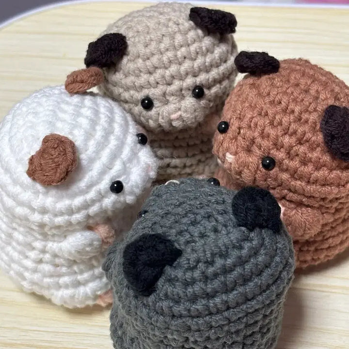 [BUNJANG] Handmade Knitted Hamster Keyring / 햄스터 뜨개키링 판매