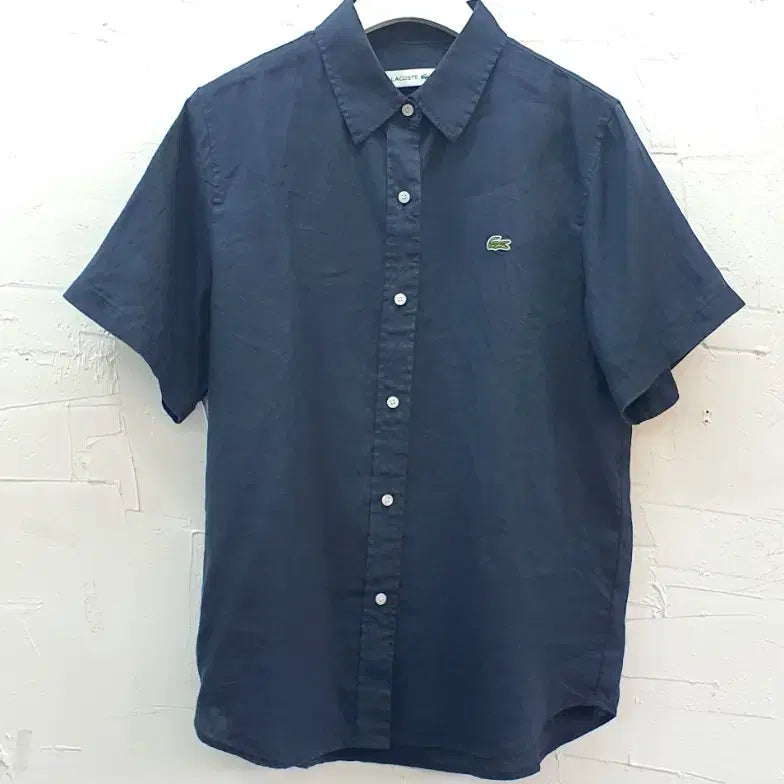 [SOLD OUT] LACOSTE 라코스테 린넨 반팔 셔츠 36