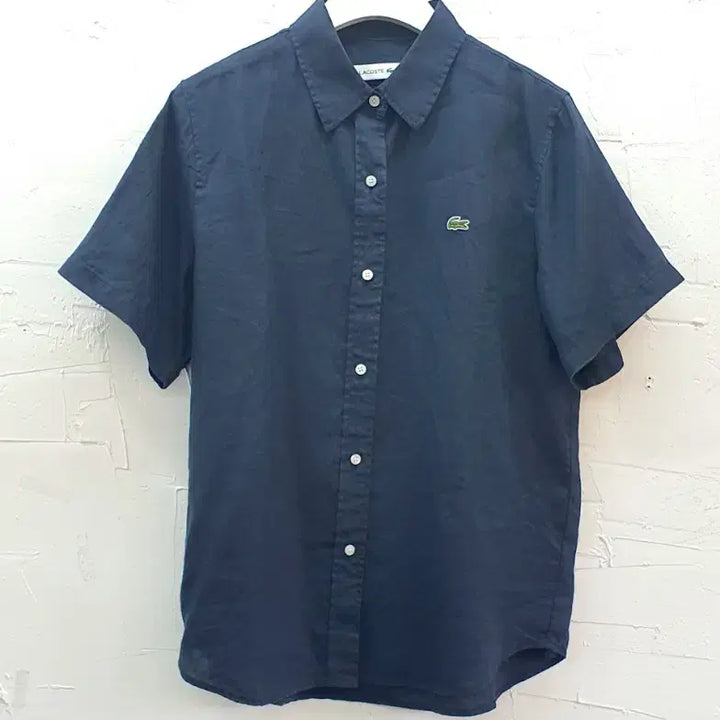 [SOLD OUT] LACOSTE 라코스테 린넨 반팔 셔츠 36