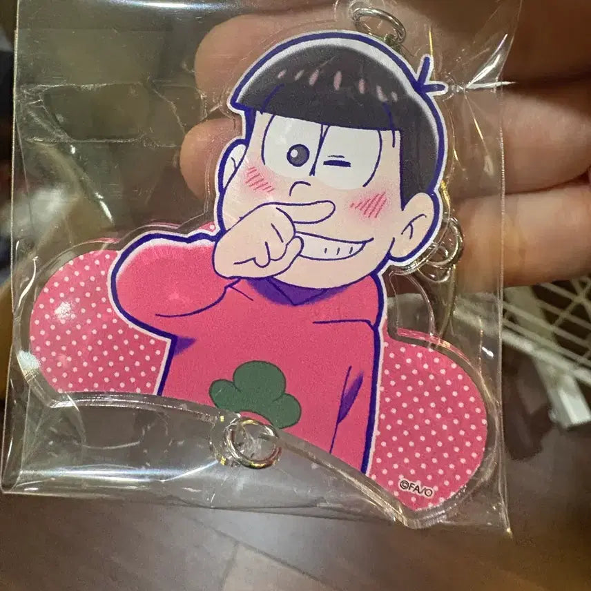 [BUNJANG] Osomatsu-san Osomatsu Acrylic Keyholder / 오소마츠상 오소마츠 연결 아크릴 굿즈
